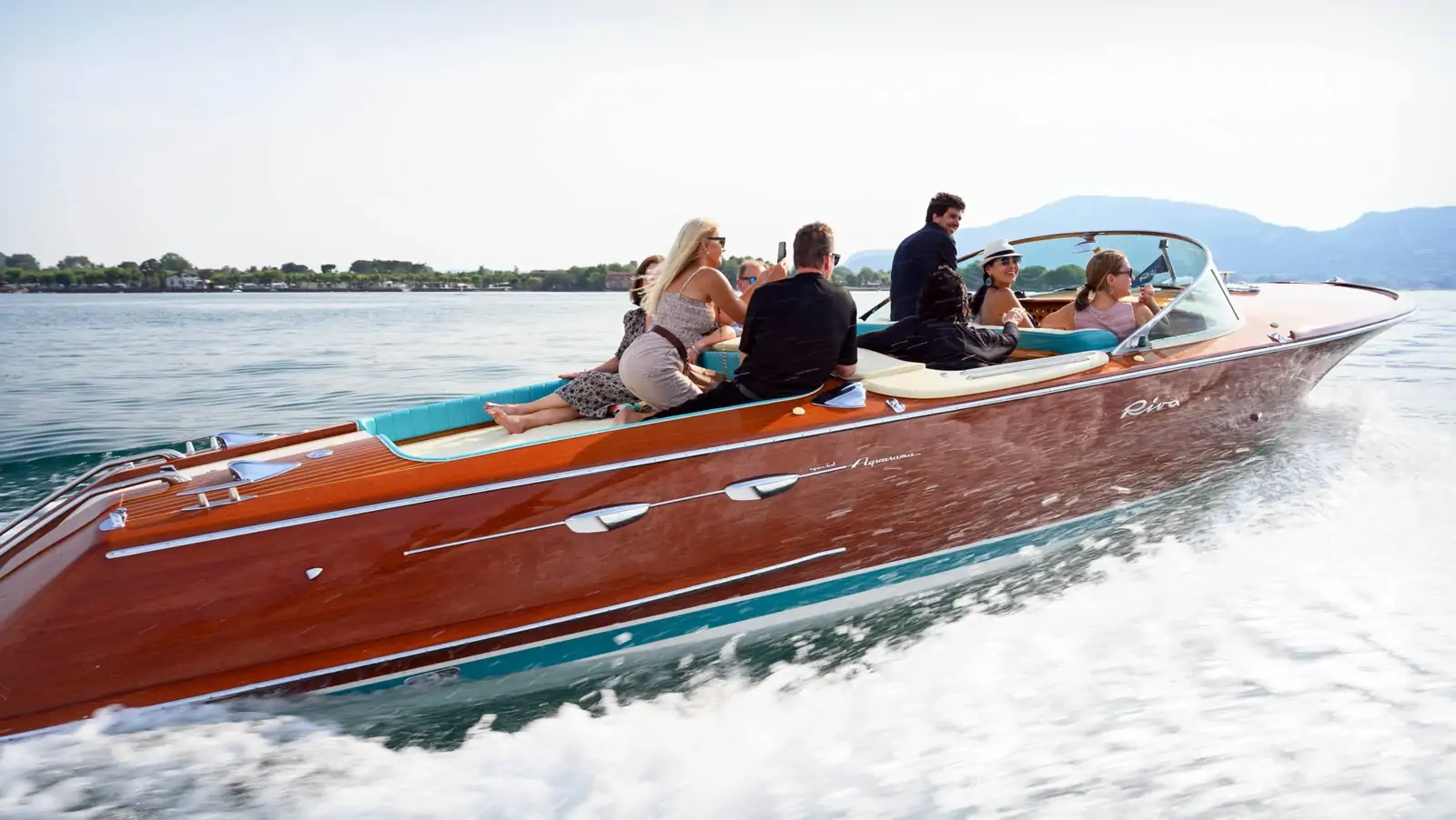 The Riva Aquarama, often hailed as the "Ferrari of the boat world," ep