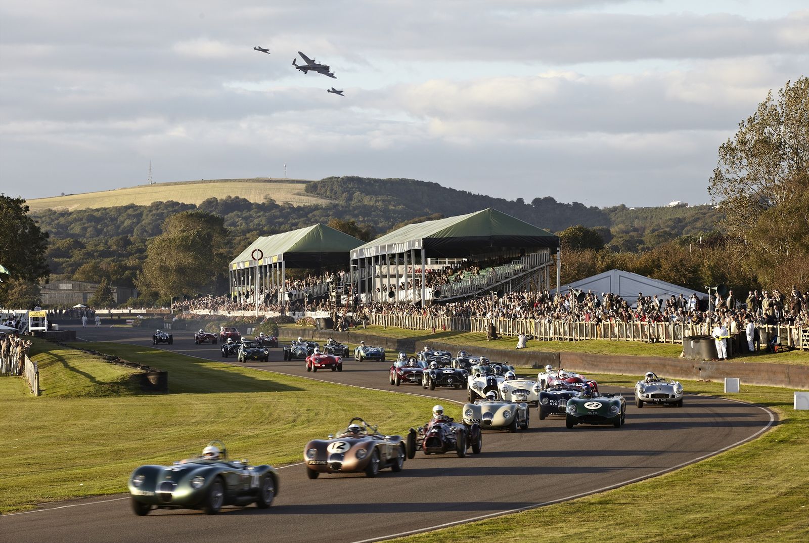 Take your seat in one of a multitude of grandstand choices on Saturday and feel